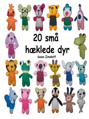 cover image of 20 små hæklede dyr